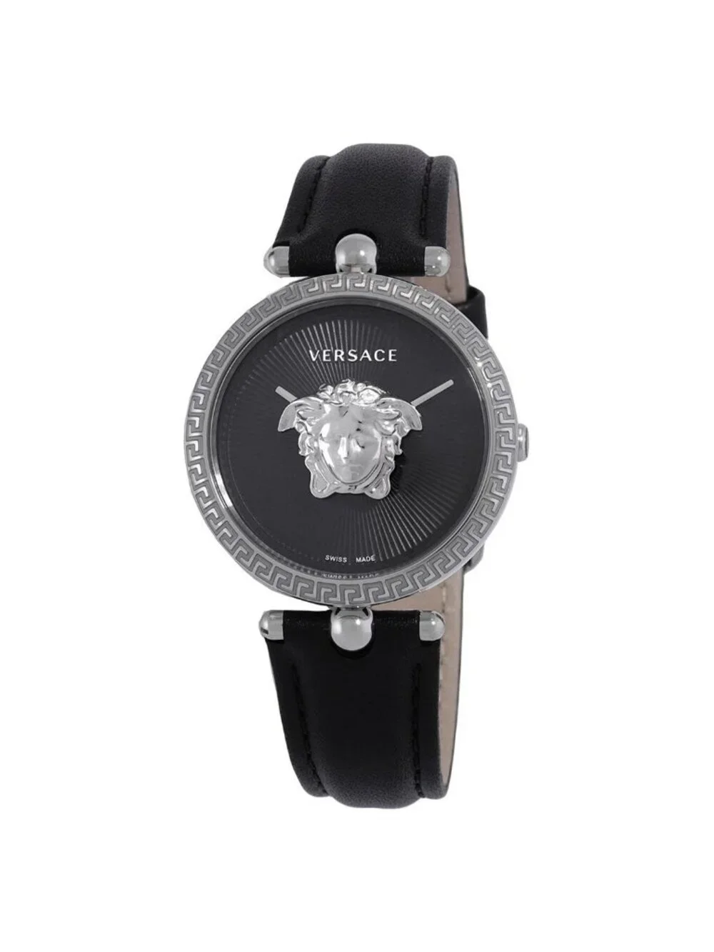 NWT Versace Palazzo Empire Quartz Black Dial Ladies Watch
